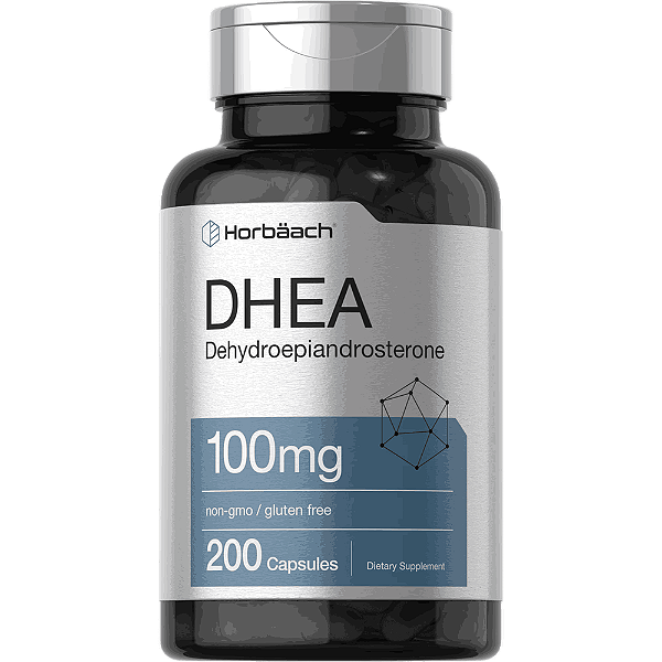 Dhea 100mg, 200 Cápsulas, Horbaach