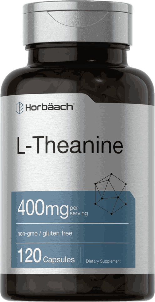 L-Theanine 400mg, 120 Capsulas,  Horbaach