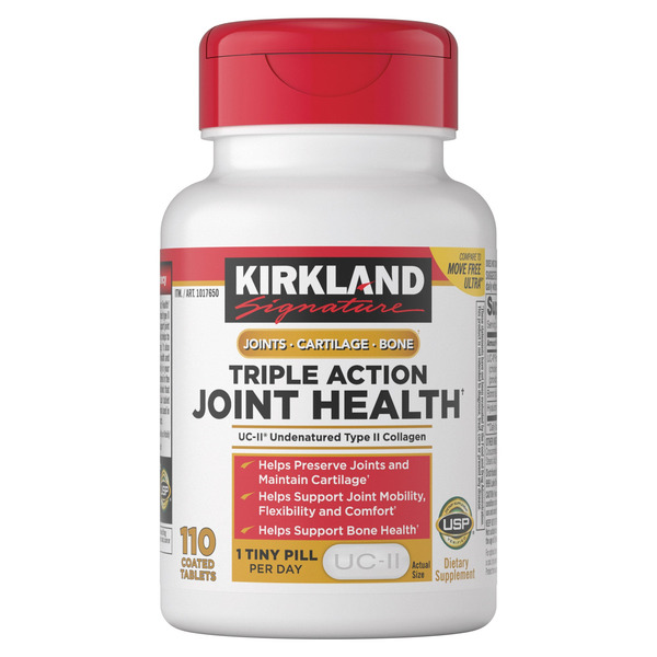 Signature Triple Action Joint Health, 110 comprimidos, Kirkland