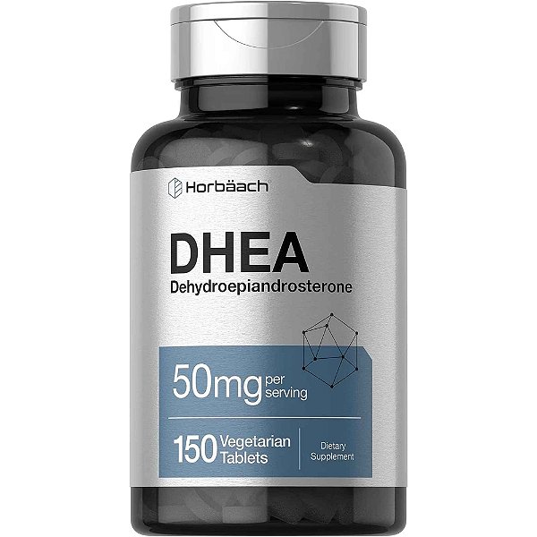 DHEA, 50mg, 150 Comprimidos, Horbaach