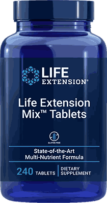 Multivitamínico Life Extension Mix, 240 Tablets, Life Extension