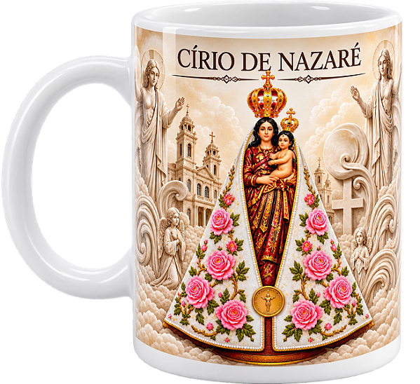 Caneca Círio de Nazaré – Modelo 01 Coleção Círio 2026