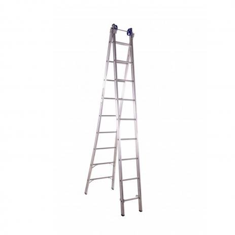 Escada Extensiva Profissional - 9 Degraus