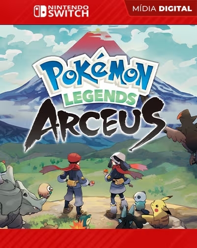 Pokémon Legends: Arceus – Jogo Digital para Nintendo Switch
