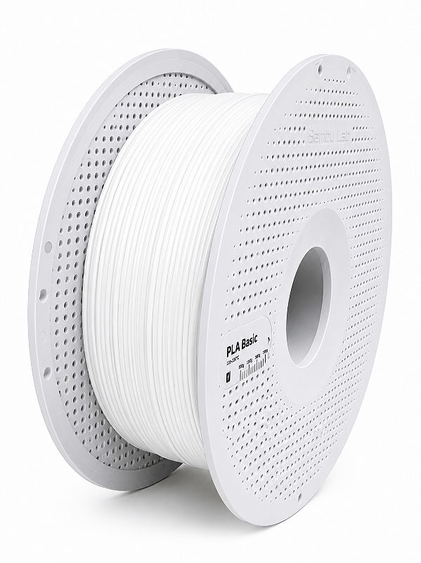 FILAMENTO BAMBU LAB PLA BASIC 1KG BRANCO JADE