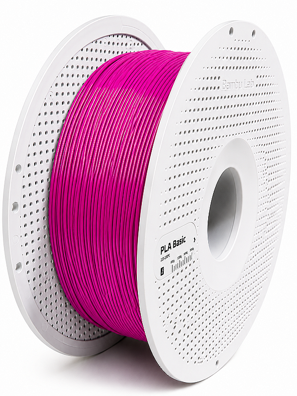 FILAMENTO BAMBU LAB PLA BASIC 1KG MAGENTA