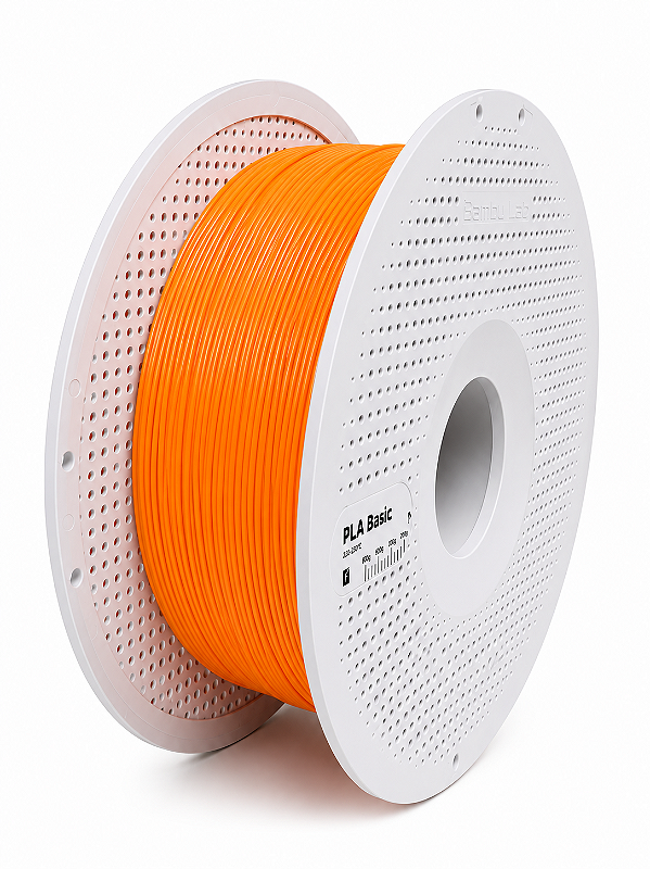 FILAMENTO BAMBU LAB PLA BASIC 1KG LARANJA ABÓBORA