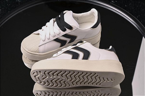 Tênis Feminino Plataforma Colvir Bruna Luxo Conforto Casual