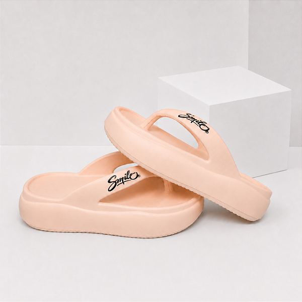 Chinelo Feninino Top Comfort Smile Plataforma