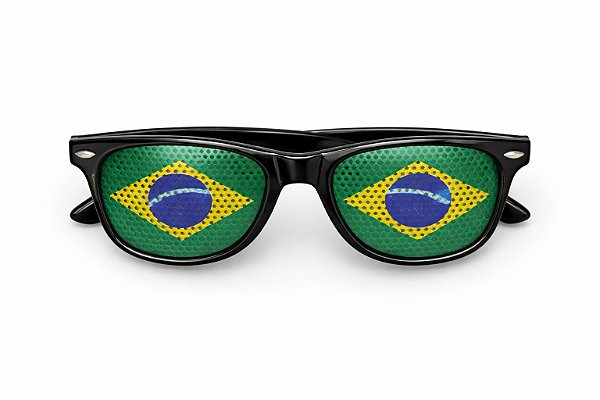 Óculos De Sol Torcedor Bandeira Brasil Copa Mundo