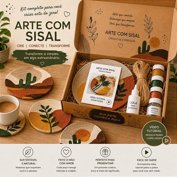 Kit Arte & Sisal