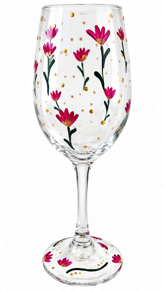 Taça de Vinho - Florada