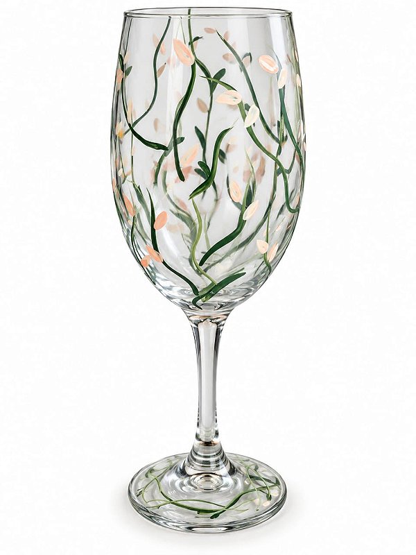Taça de Vinho - Jardim Delicado