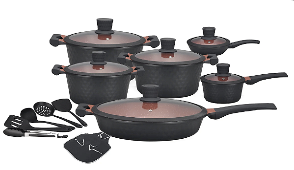 Linha Diamond Max 22 Peças - Preta