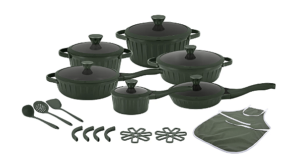 Linha Donna 22 Peças - Verde