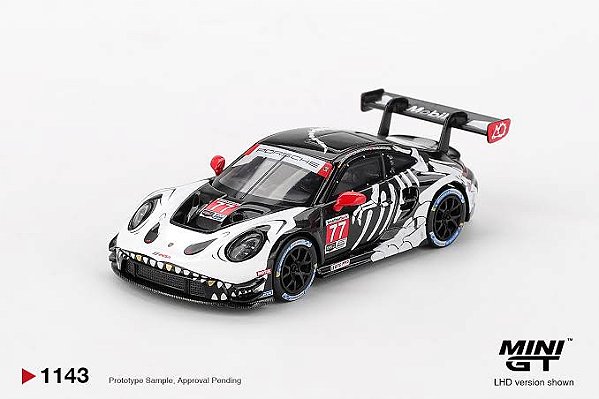 MINI GT - Porsche 911 GT3 #77 Rexy Skeleton (1143)
