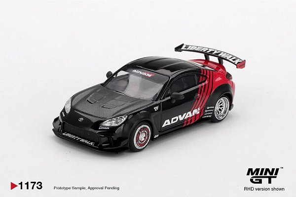 MINI GT - Toyota GR86 LBWK Advan (1173)