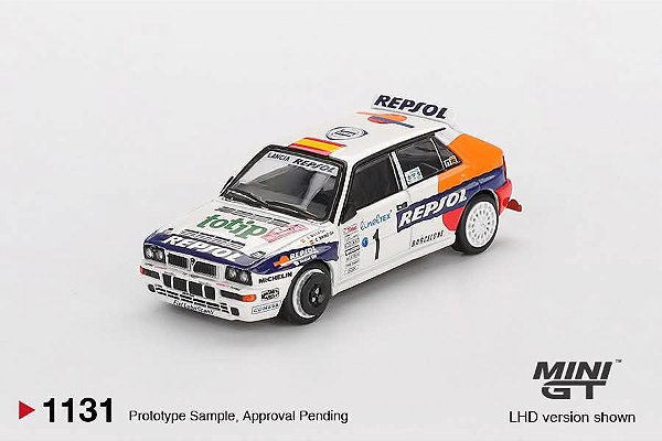 MINI GT - Lancia Delta Integrale HF #1 - 1993 Monte Carlo (1131)