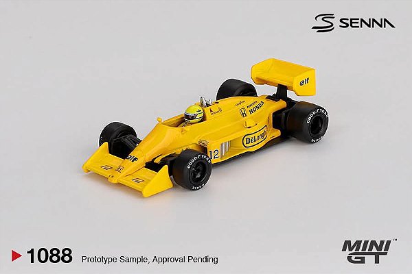 MINI GT - Lotus T99 #12 - Senna 1987 Monaco GP Winner (1088)