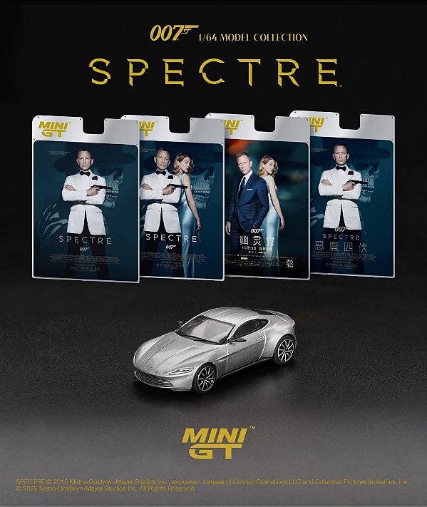 MINI GT - Astom Martim BD10 - 007 Spectre (910)