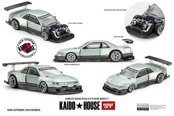 KAIDO HOUSE - Silvia S13-R Mint Green