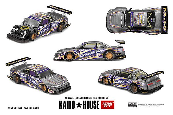 KAIDO HOUSE - Silvia S13-R Drift Grey