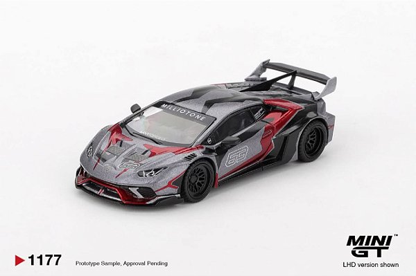 MINI GT - Huracan LBWK Ronin Grey (1177)