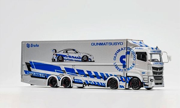 GCD - Mitsubishi Fuso Super Great Truck LBWK Silver/Blue - EXCLUSIVO TAS 2026
