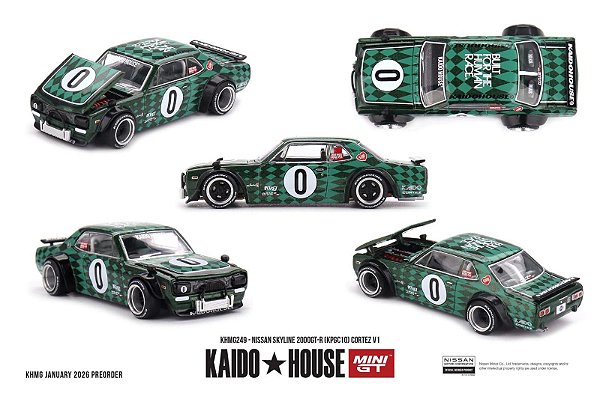 PRÉ VENDA - KAIDO HOUSE - Nissan Skyline 2000GT-R Cortez V1