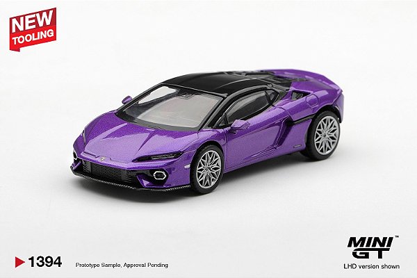 PRÉ VENDA - MINI GT - Lamborghini Temerário Viola Pacifae (1394)