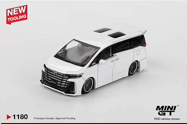 PRÉ VENDA - MINI GT - Toyota Vellfire 40 KUHL White (1180)