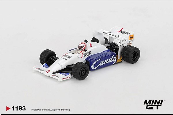 PRÉ VENDA - MINI GT - Toleman TG184 #20 Johnny Cetoco 1984 (1193)