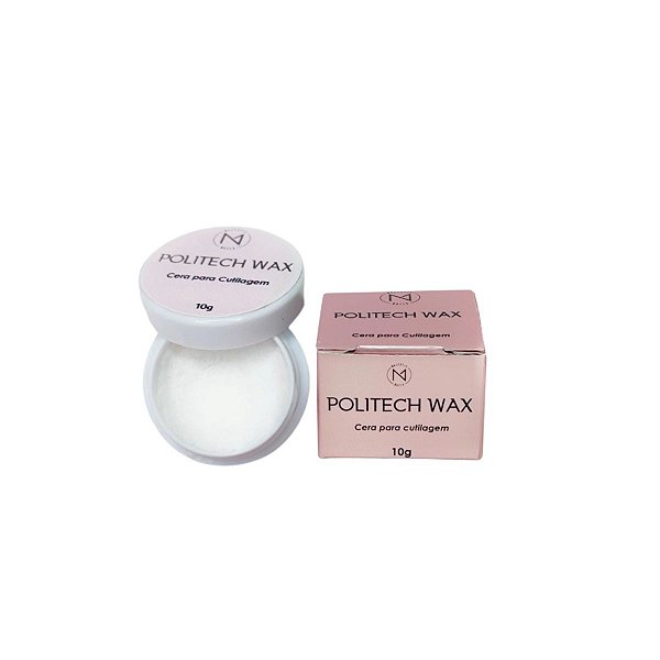 Cera para Cutilagem Politech Wax 10G Mjestic Nails