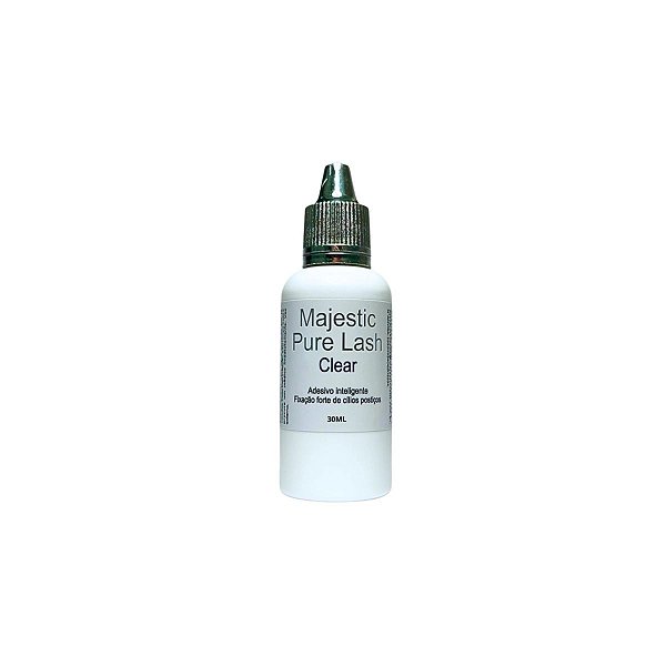Cola Vegana Hipoalergênica  Autoaplicação de Cílios Pure Lash CLEAR 30ml
