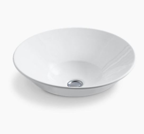 Cuba De Apoio Lavatório Cônica Bell 413Mm Branca – Kohler – 2200BR-G-0