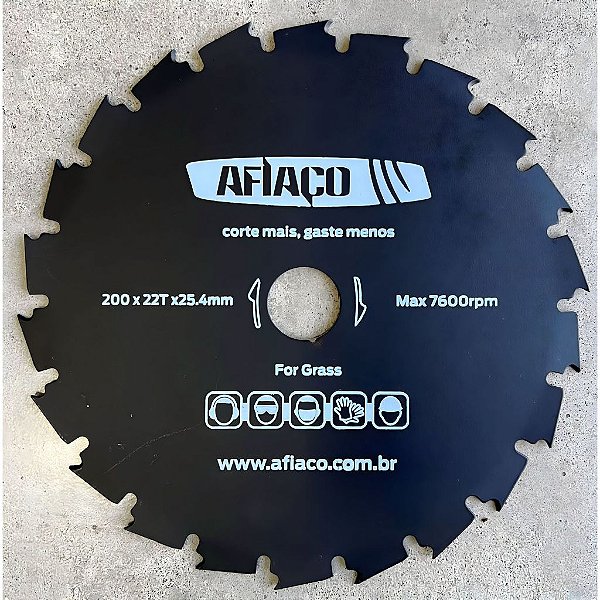 DISCO DE CORTE STARTER 22 DENTES 200mm