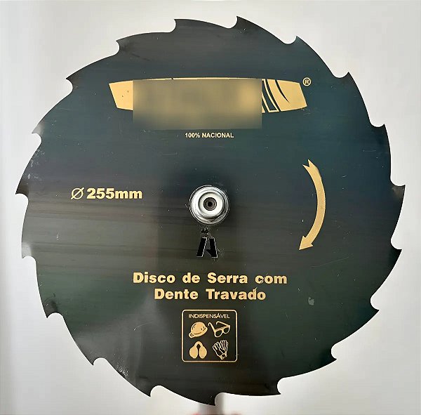 Disco 20 Dentes  Travados Afiaço 255mm