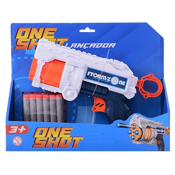 Lançador de Dardos - One Shot - Storm-Zone - Sortido - 25 cm - ST Import