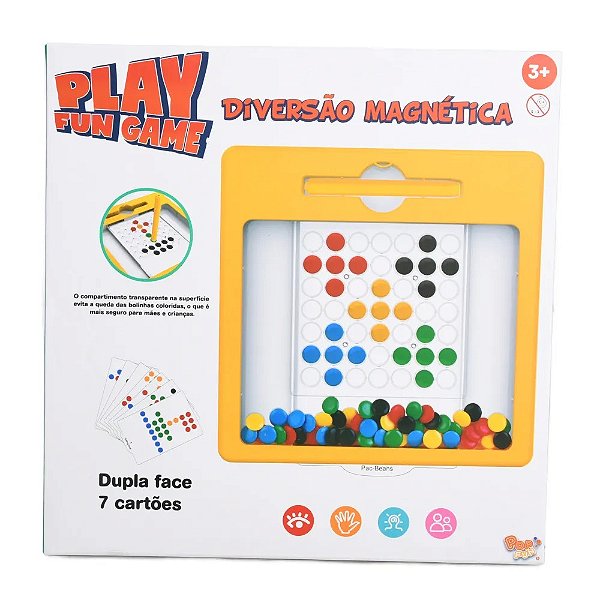 Lousa Mágica - Diversão Magnética - Play Fun Games - ST Import