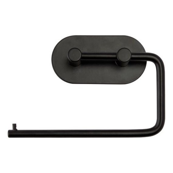 Suporte para Papel Higienico em Ferro Preto