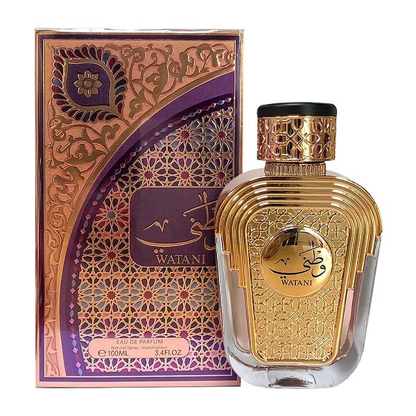 Perfume Árabe Watani Pink Al Wataniah Eau de Parfum 100ml