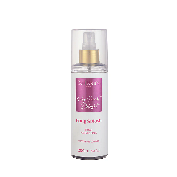 Barbour's Beauty Body Splash Desodorante Colônia Corporal My Sweet Delight 200ml