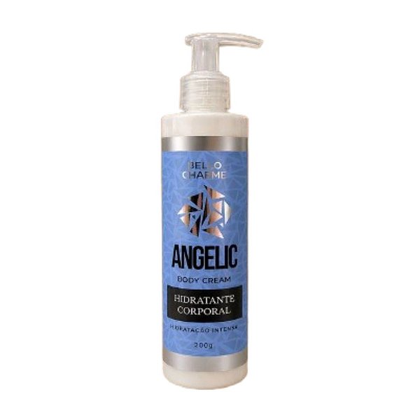 Bello Charme Creme Hidratante Corporal Feminino Angelic 200g