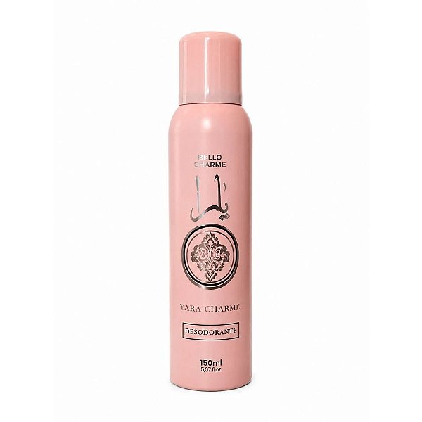Bello Charme Desodorante Spray Corporal Feminino Yara Charme 150g