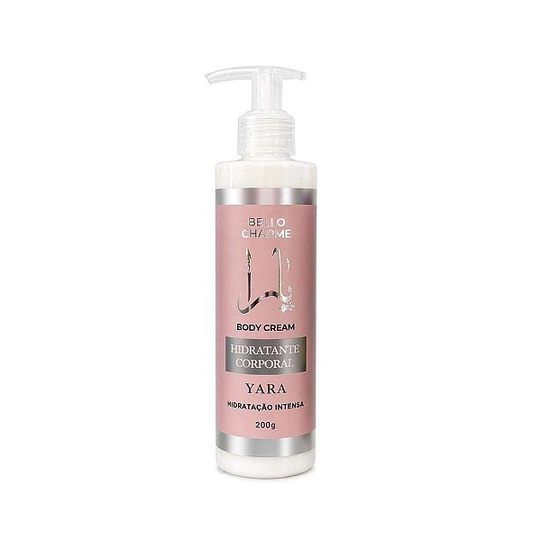 Bello Charme Creme Hidratante Corporal Feminino Yara Charme 200g