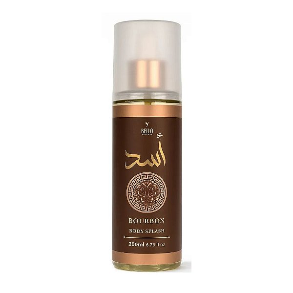 Bello Charme Body Splash Masculino Asad Bourbon 200ml