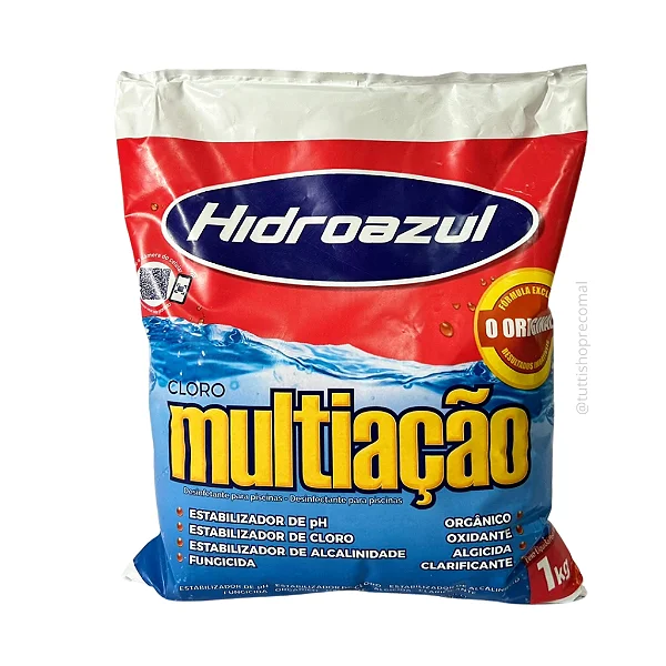 CLORO MULTI-AÇÃO 1KG HIDROAZUL