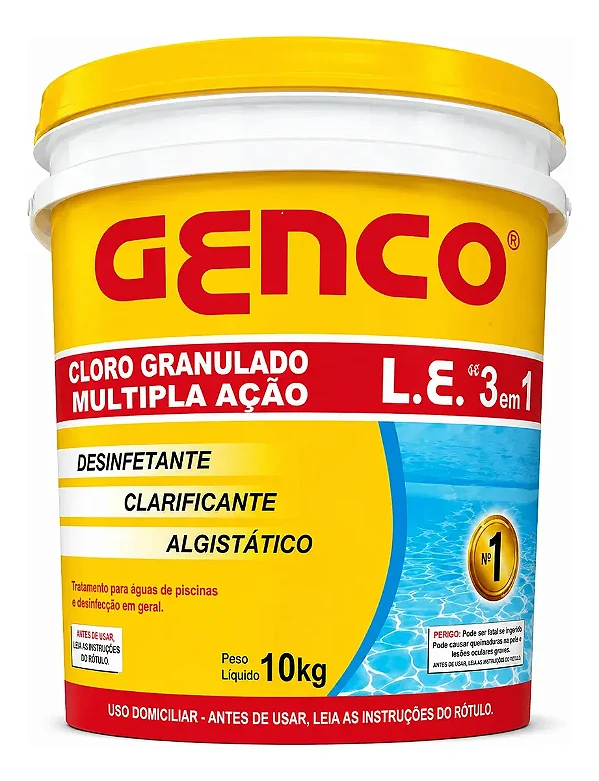 CLOR GRANULADO FENCO 10KG MULTIPLA AÇÃO