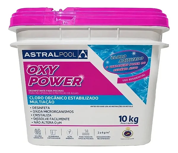 CLORO OXY POWER MULTIAÇÃO 10KG
