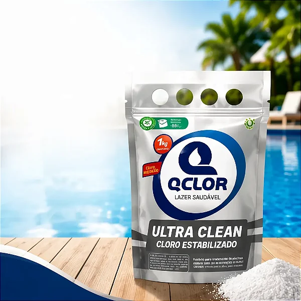 CLORO UTRA CLEAN 1KG 39% CLORO ATIVO